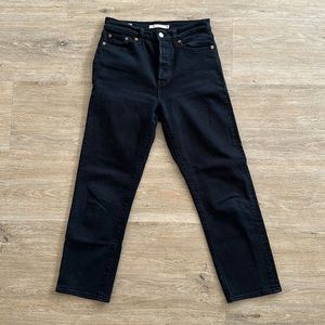 Levi Wedgie Straight Jeans